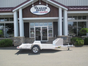 New ALUMA 4′ X 10’6″ 1-PLACE MOTORCYCLE TRAILER 2K