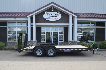 New Sure-Trac 7' x 18' Equipment Trailer 14K