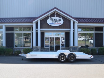 New FEATHERLITE 6’7″ X 20′ OPEN CAR HAULER 9.6K
