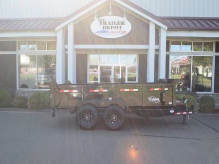New CAM Superline 6’9″ X 14′ LOW PROFILE BEAST DUMP TRAILER 15.4K