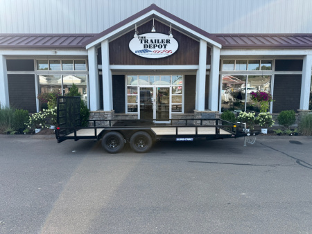 New Sure-Trac 7′ X 18′ OPEN LANDSCAPE TRAILER 7K