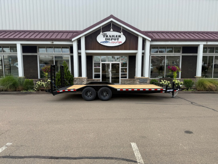 New Sure-Trac 8'6  x 20' Drive Over Fender Equipment Trailer 14K